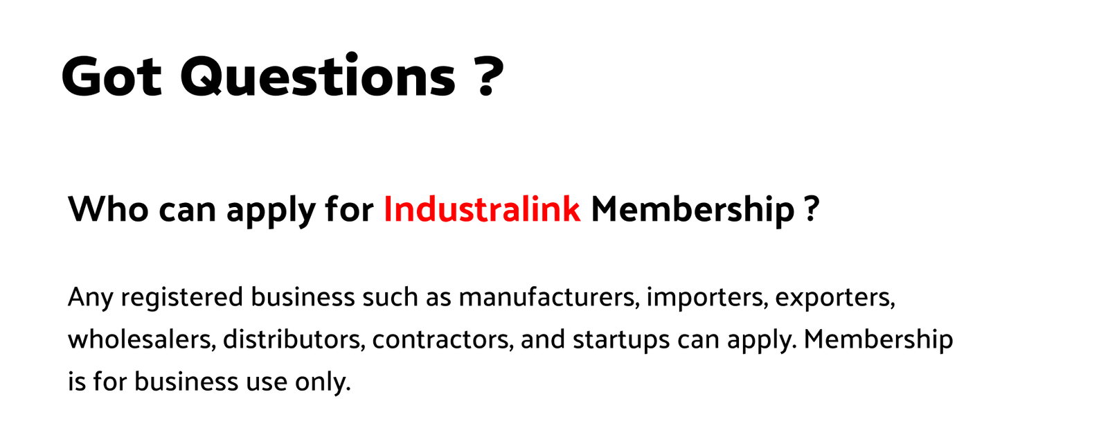 Membership