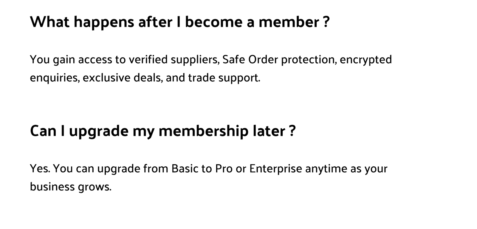 Membership