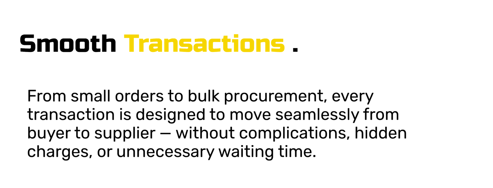 Transactions