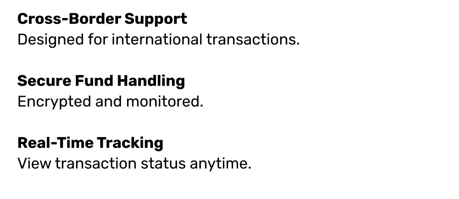 Transactions