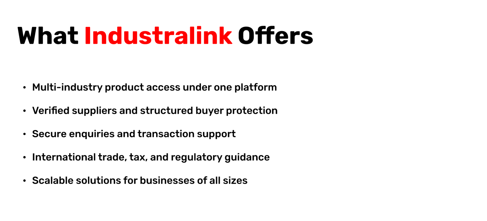 What's Industralink?