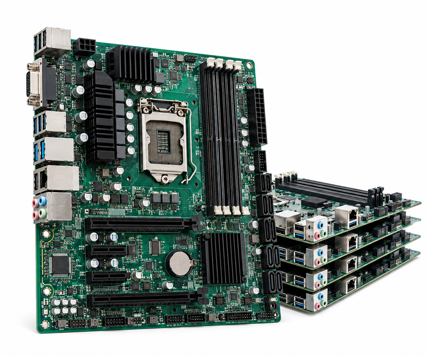 Industrial & Commercial Motherboard Production, OEM Manufacturing and Bulk Supply for Computers & Electronic Systems