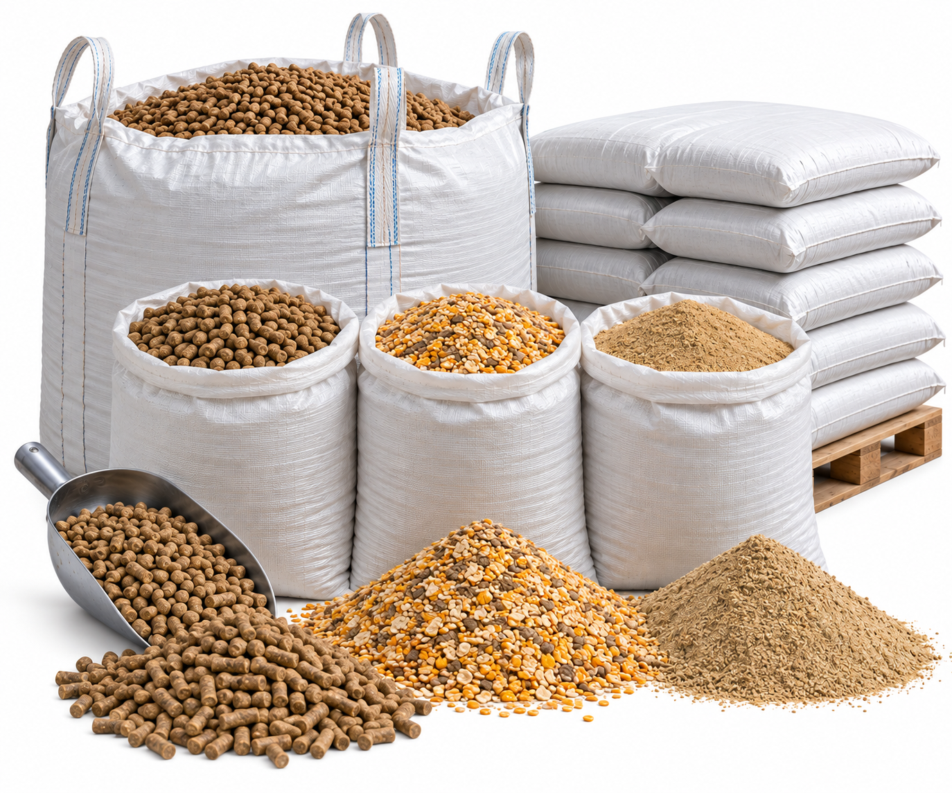 Livestock & Poultry Animal Feed Production, Manufacturing and Bulk Supply for Farms & Agricultural Businesses