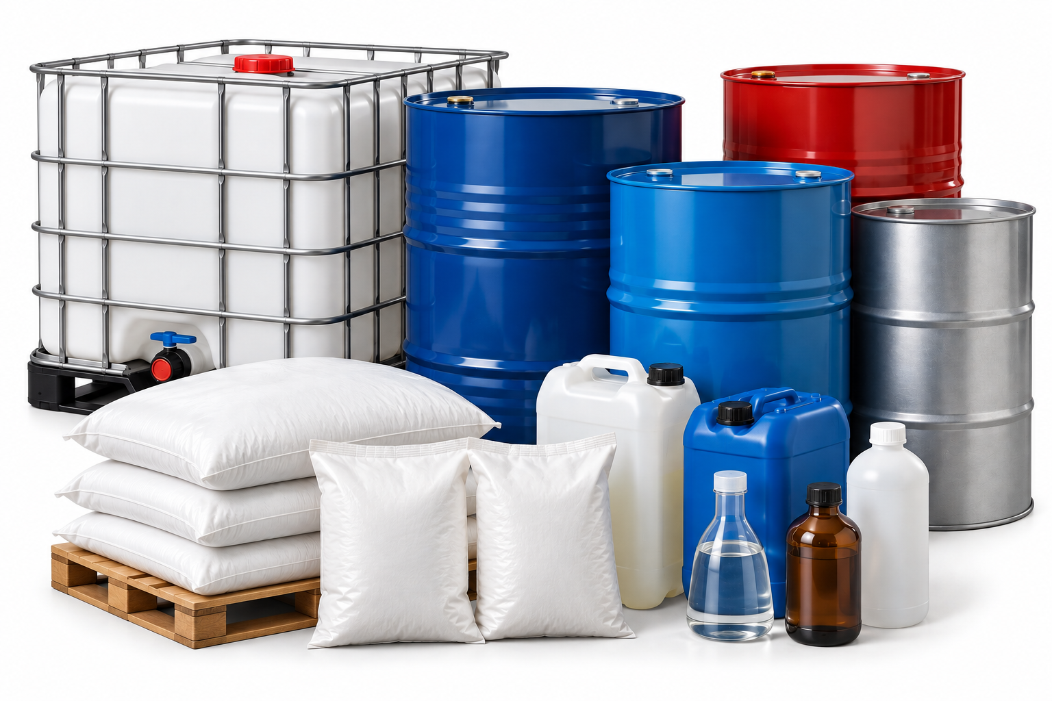 Industrial Chemicals & Petrochemical Products Supply for Manufacturing, Processing and Commercial Applications