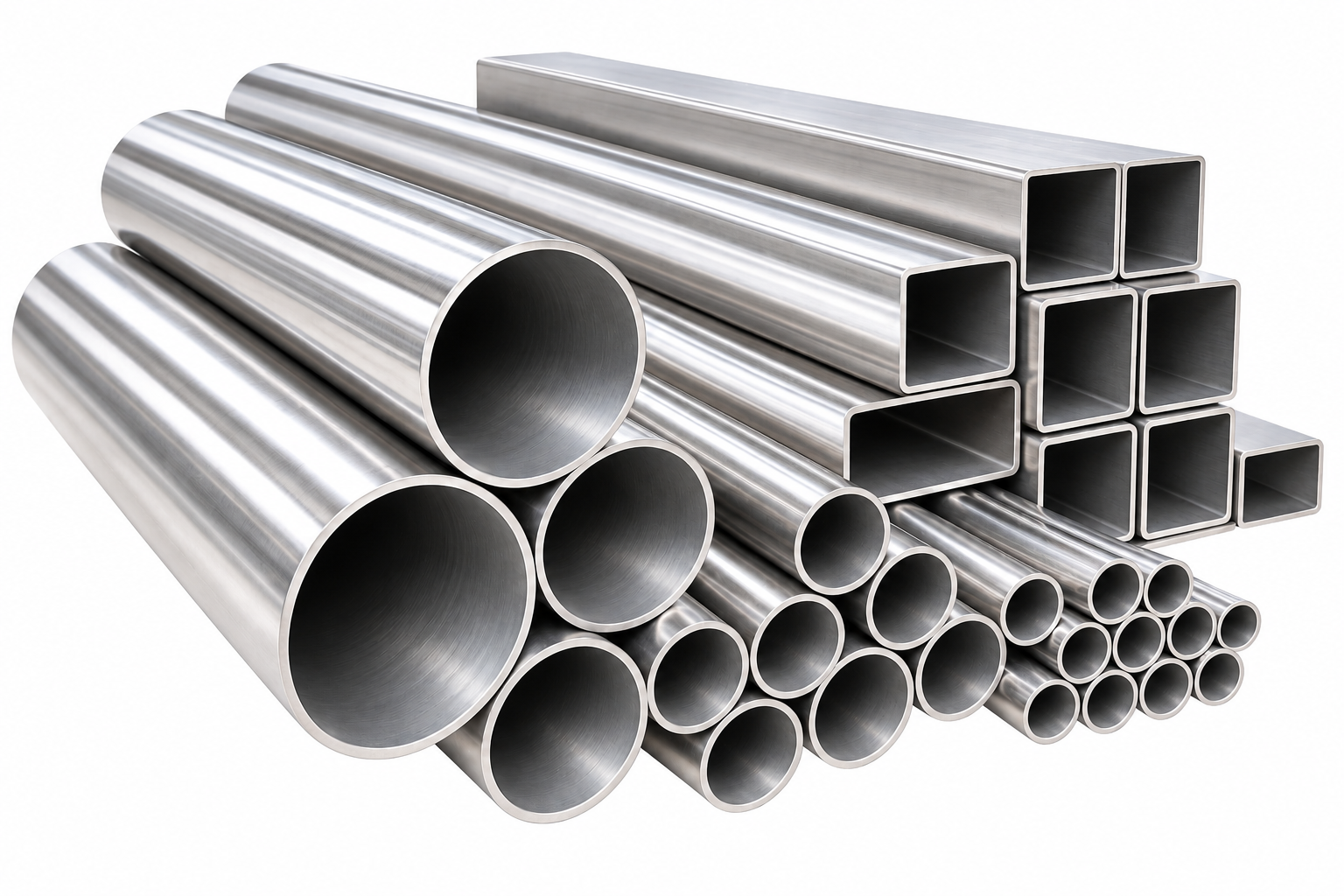 Stainless Steel Pipes & Tubes for Industrial Piping, Construction, Fabrication and Manufacturing Applications